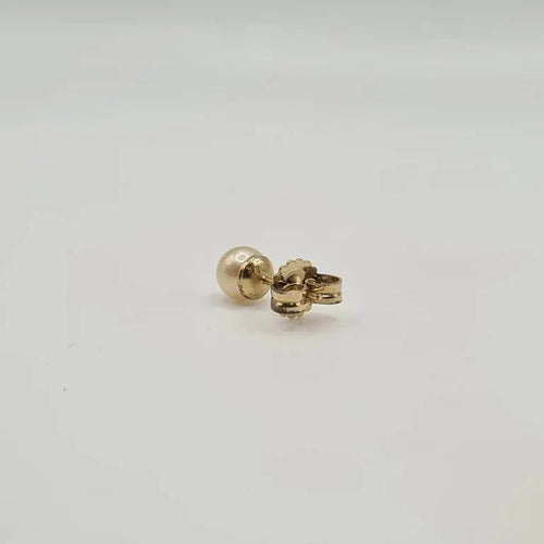 Boucles d'oreilles Boucles d’oreilles or jaune 18 carats serties de perles de culture 58 Facettes