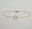 Bracelet Bracelet or jaune serti de diamants naturels 58 Facettes