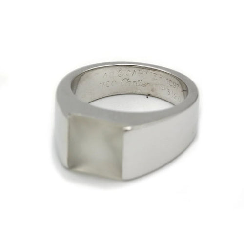 Bague 48 CARTIER - Bague TANK 58 Facettes 240064R
