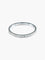 Bague 52.5 Alliance américaine tour complet en or blanc et diamants 58 Facettes 403 00018