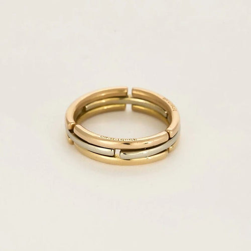 Bague 62 BULGARI - Bague trois ors articulées 58 Facettes VILLEF0057