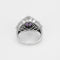 Bague 55 Bague en or blanc, améthyste et diamants 58 Facettes DIE1865