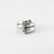 Bague 53 Bague or blanc 18 cts sertie diamants naturels 58 Facettes