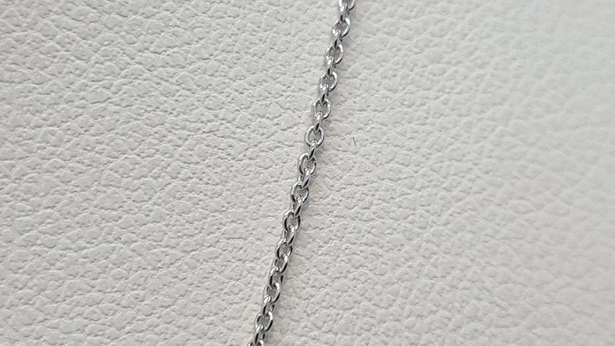 Collier Collier en Or blanc, diamants 58 Facettes