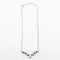 Collier Collier Or blanc Diamants 58 Facettes