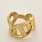Bague 51 Hermès - Bague Enchaînée en or jaune 58 Facettes MB4