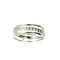 Bague 52 Alliance Diamants Or blanc 58 Facettes 20400000695