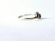 Bague 53 Bague toi et moi en or blanc 18 k avec diamant et saphir 58 Facettes