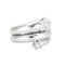 Bague 49 Bague en Or gris, diamants 58 Facettes