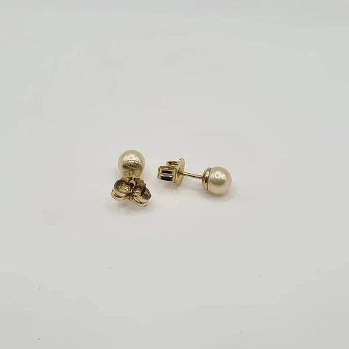 Boucles d'oreilles Boucles d’oreilles or jaune 18 carats serties de perles de culture 58 Facettes