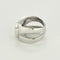 Bague 51.5 Bague moderniste en or gris et péridot 58 Facettes ALB2061