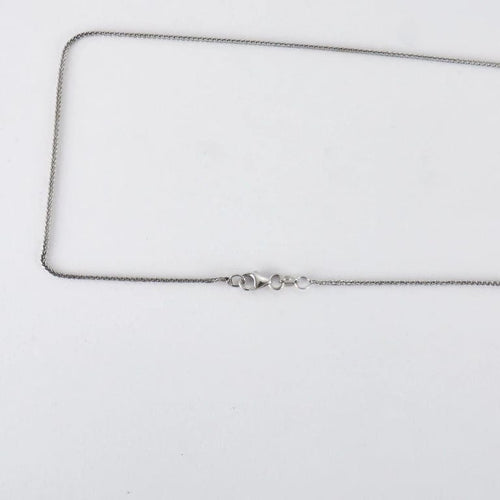 Collier Collier en Or Blanc & diamants 58 Facettes