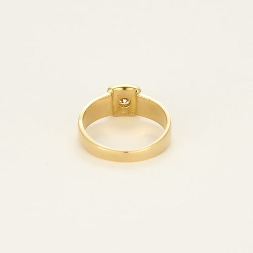 Bague 54 Bague en Or jaune 18k 58 Facettes COMP1256
