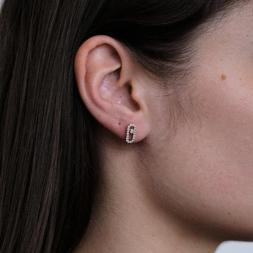Boucles d'oreilles Boucles d'oreilles en Or jaune & diamants 58 Facettes