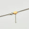 Collier Dalumi - Collier pendentif anneaux en or jaune, or gris et diamants 58 Facettes ALGU29
