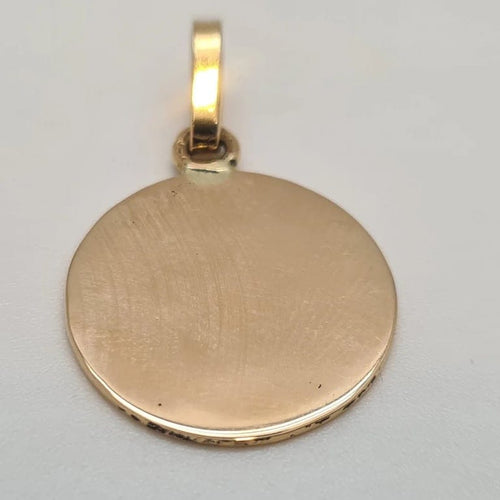 Pendentif Pendentif médaille en Or jaune 58 Facettes