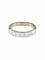 Bague 56 Alliance - Bague demi-tour en or blanc et diamants 58 Facettes 404 50039