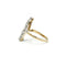 Bague 64 Bague en Or jaune, Platine & Diamants 58 Facettes 230098R