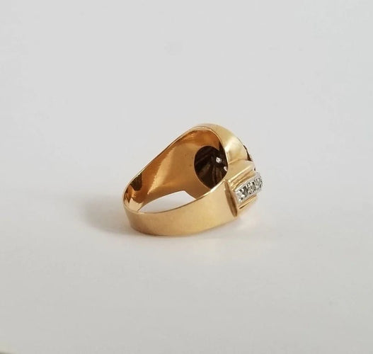 Bague 56 Bague tourbillon diamants 0.56 carats 58 Facettes
