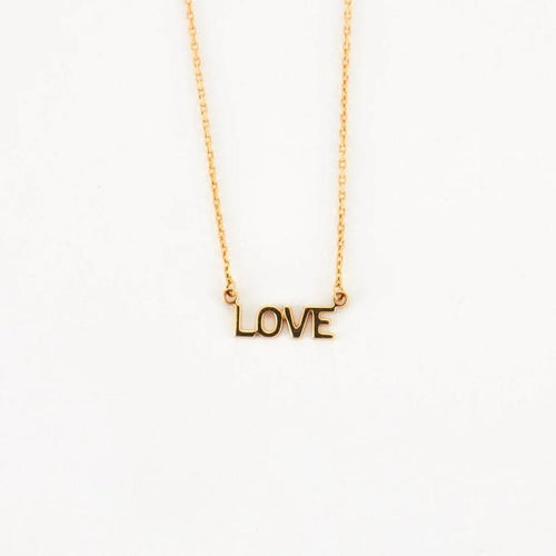 Collier Collier LOVE en Or jaune 58 Facettes