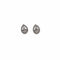 Boucles d'oreilles Boucles d'oreilles en or blanc 18 carats serties de diamants naturels 58 Facettes