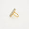 Bague 52 Bague marquise sertie de diamants en or 18 carats 58 Facettes 1643