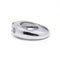 Bague 53 Bague jonc or blanc et diamants 58 Facettes 160163R