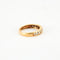 Bague 50 Bague Or jaune pavage Diamants 58 Facettes