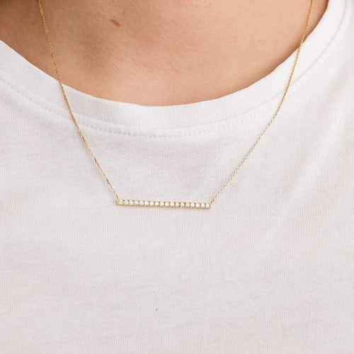 Collier Collier en Or jaune & diamants 58 Facettes