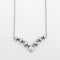 Collier Collier Or blanc Diamants 58 Facettes