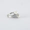 Bague 54 Bague Toi et Moi en or gris 18k, perles de culture et diamants 58 Facettes ALGU20