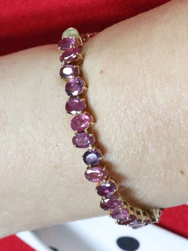 Bracelet Bracelet Rubis Diamants 58 Facettes P3