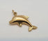 Pendentif Pendentif dauphin en Or jaune 58 Facettes