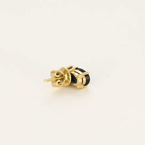 Boucles d'oreilles Boucles d'oreilles en Or jaune & blanc, saphirs et diamants 58 Facettes CLA1068X3