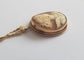 Collier Collier chaîne et pendentif camée en or jaune 18k 58 Facettes