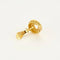 Boucles d'oreilles Boucles d'oreilles or jaune et diamants 58 Facettes FON1942
