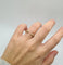 Bague 53 Bague or jaune sertie de diamants 58 Facettes