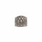 Bague 53.5 Bague or blanc sertie de diamants naturels 58 Facettes