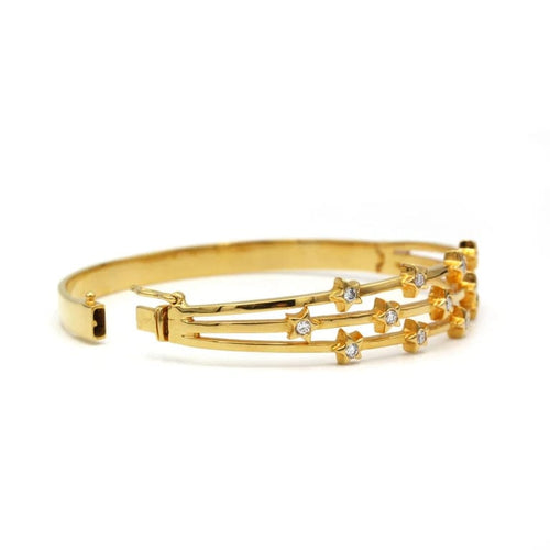 Bracelet Bracelet rigide - Or & Diamants 58 Facettes 250127R
