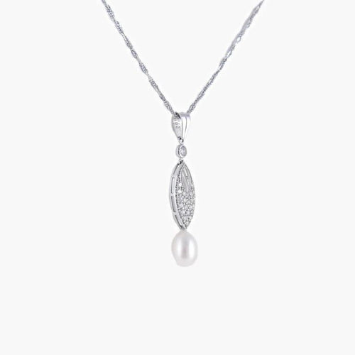 Collier Collier Perle Diamants 58 Facettes