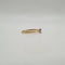 Bague 54 Solitaire or jaune & blanc 18 carats serti d’un diamant 58 Facettes