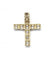 Collier Croix Or jaune & Diamants - 1,80 carats 58 Facettes 230005SP