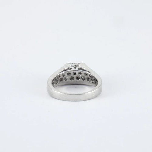 Bague 52 Bague bandeau Diamants 58 Facettes