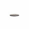 Bague 53 Demi-alliance or blanc sertie de diamants noirs 58 Facettes