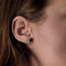 Boucles d'oreilles Boucles d'oreilles en Or jaune & blanc, saphirs et diamants 58 Facettes CLA1068X3