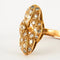 Bague 57 Bague en Or jaune & diamants 58 Facettes
