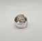 Bague 56.5 Bague or blanc sertie de diamants anciens 58 Facettes