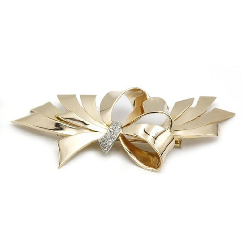 Broche Broche - Or, Platine & Diamants 58 Facettes 230076R