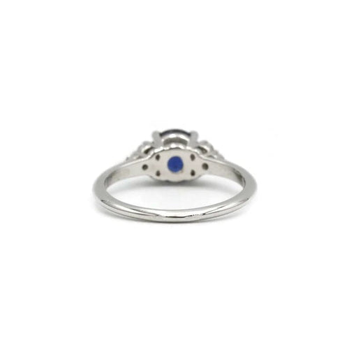 Bague 50 Bague or, diamants, saphir 58 Facettes 240357R