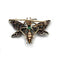 Broche Broche Libellule - Or & Pierres précieuses 58 Facettes 220097R